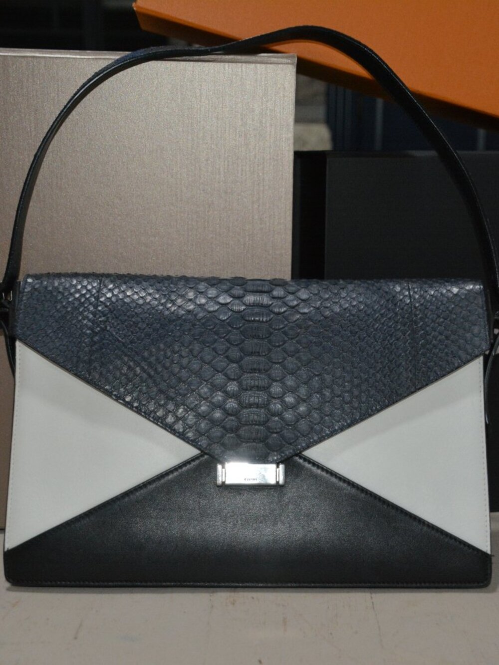 Celine Diamond Clutch